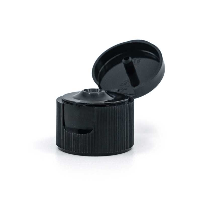 Tappo flip top, plastica, nero, 20/410