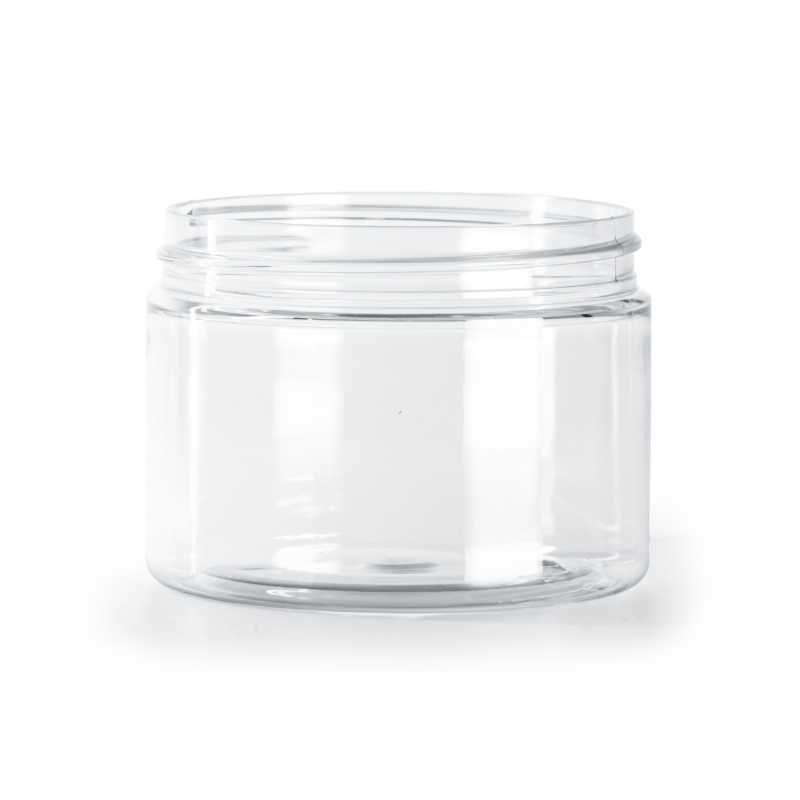 Vasetto plastico, trasparente, 150 ml