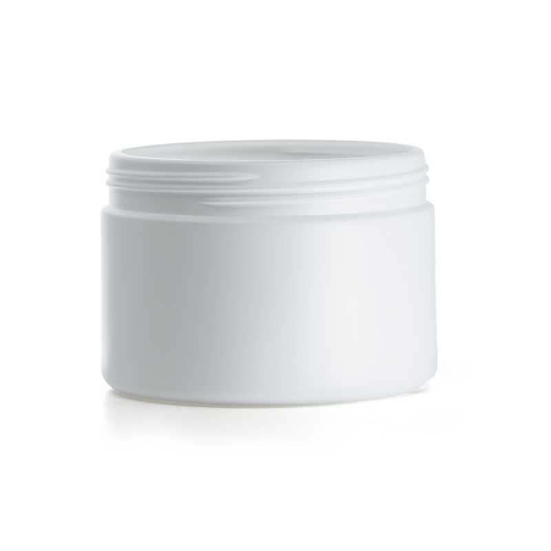 Vasetto di plastica, bianco, 250 ml