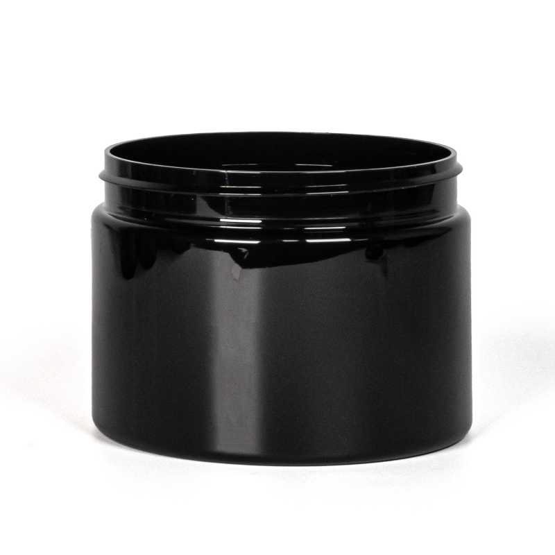 Vasetto, plastica, nero, 500 ml