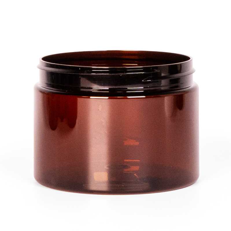 Vaso di plastica, marrone, 500 ml