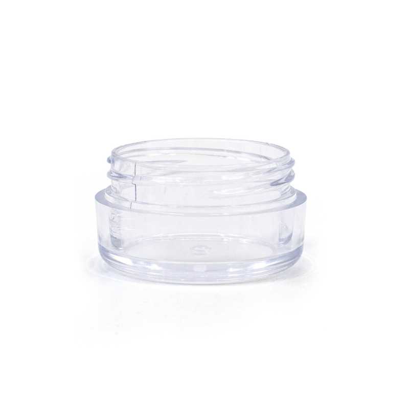 Vasetto di plastica trasparente, 5 ml