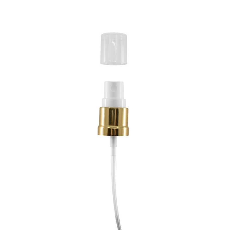 Spruzzatore, bianco oro lucido, 18/415