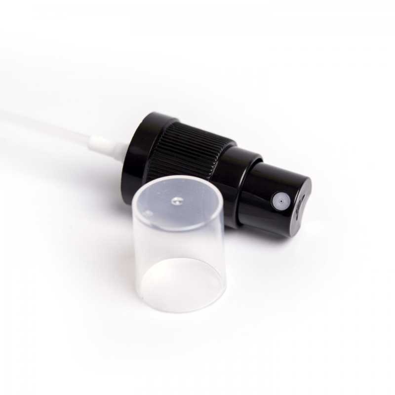 Spruzzatore, nero, 18/415, tubo 115 mm, 100 pz