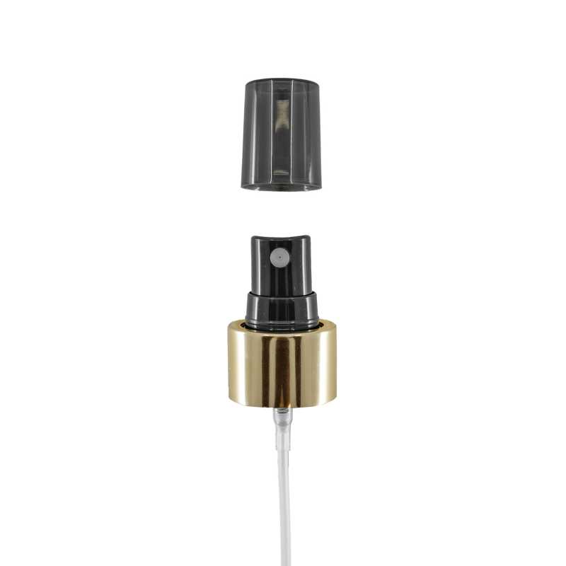 Spruzzatore, nero, anello oro lucido, 24/410