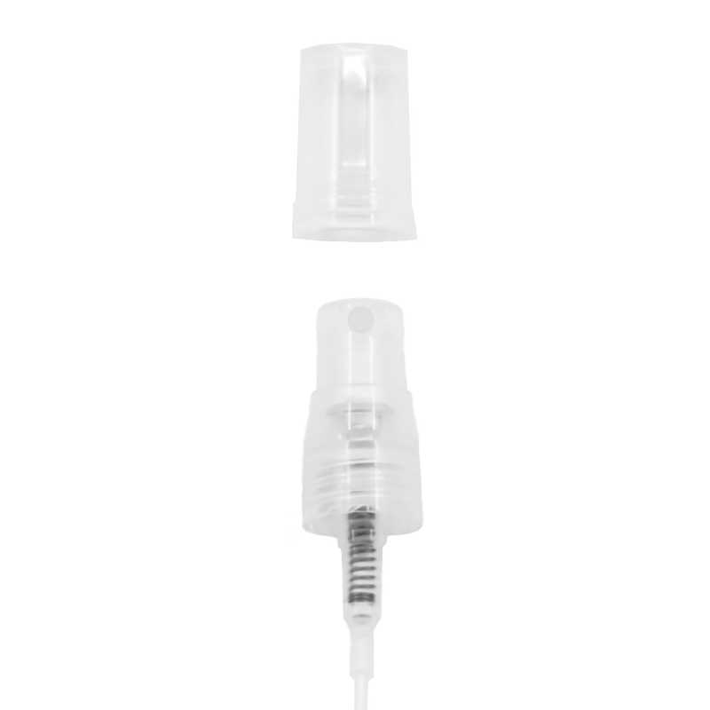 Spruzzatore, plastica, trasparente, 2 ml, filettatura 12/410