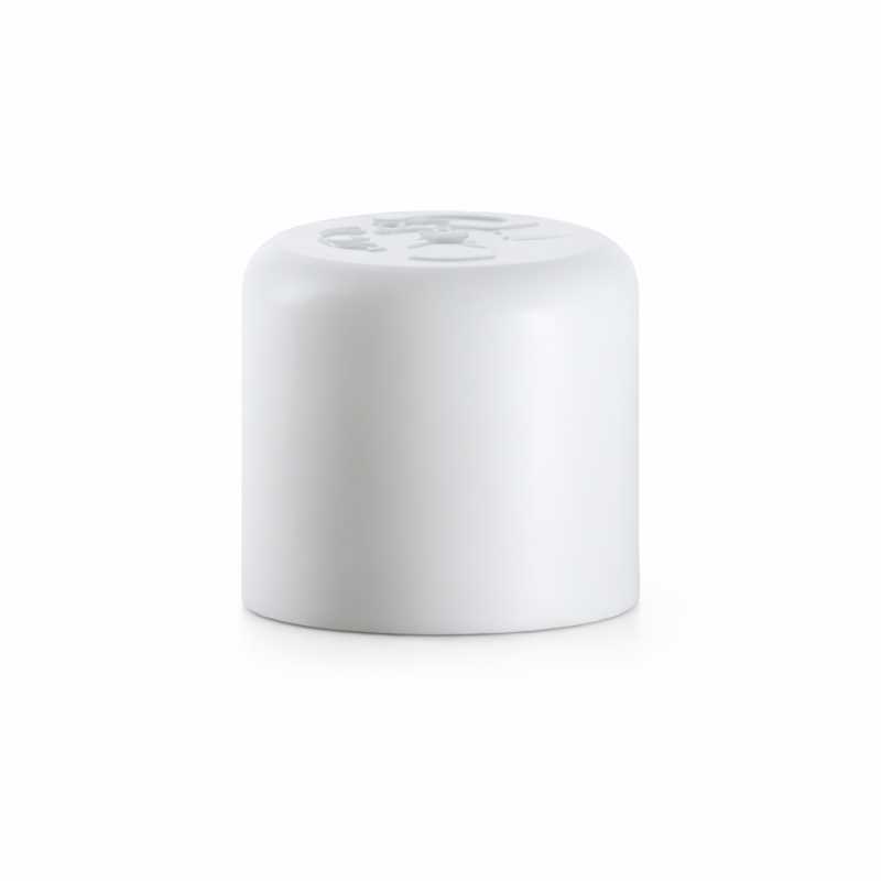 Tappo in plastica, bianco, 18/410