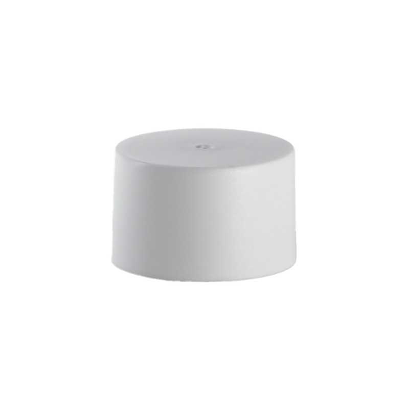 Capsula, plastica, bianco opaco, 24/410
