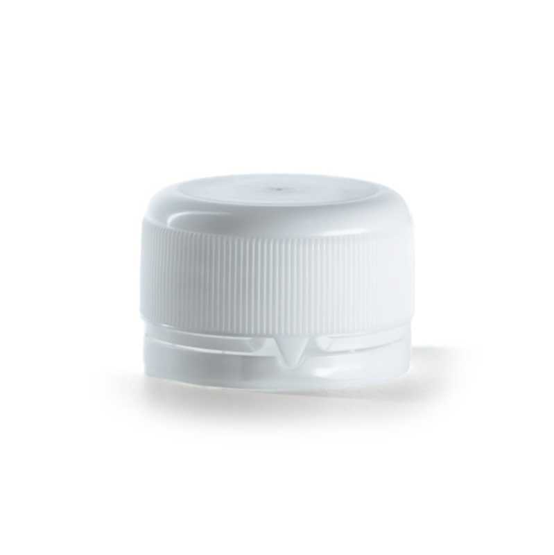 Tappo in plastica bianco, 28/410
