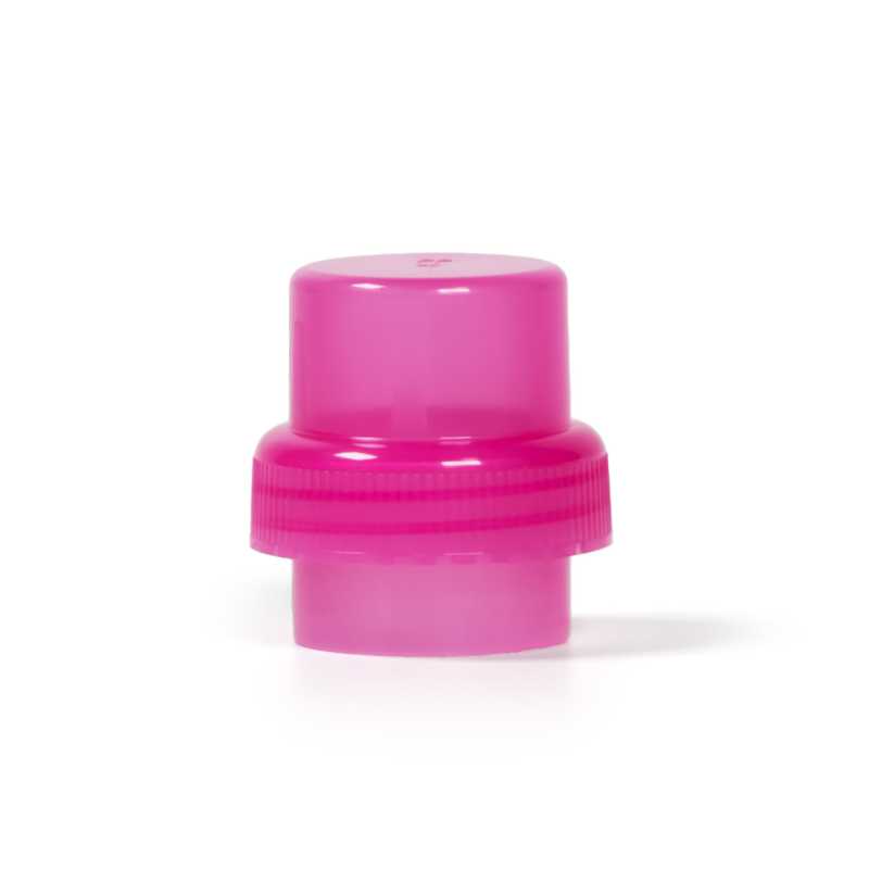 Tappo in plastica, detersivo, rosa, 1,5 l