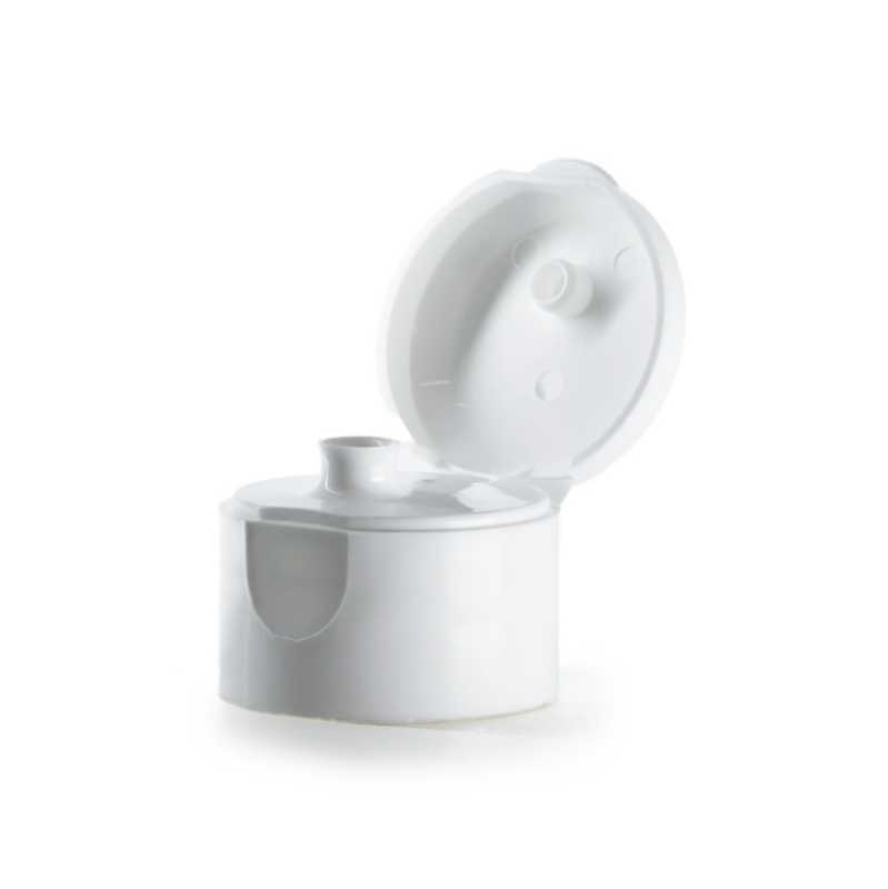 Tappo per bottiglia, plastica, bianco, 28/410