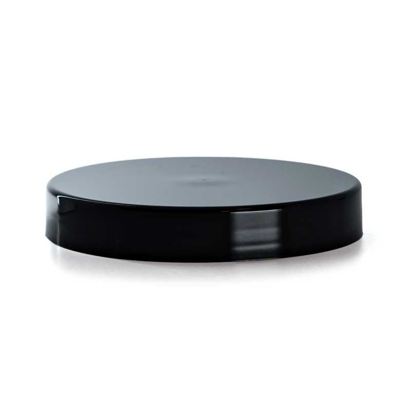 Coperchio in plastica per vasetto, nero, 100 mm