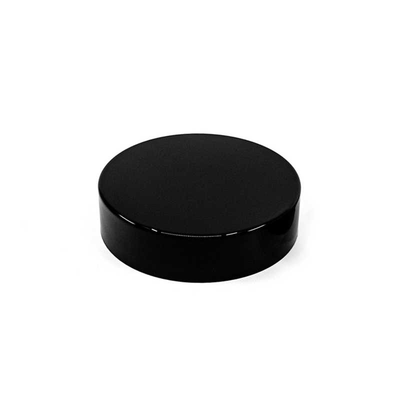 Coperchio per vasetto, plastica, nero, 53 mm