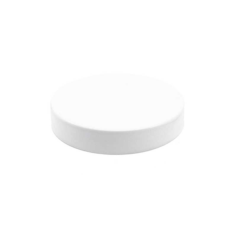 Coperchio in plastica per vasetto, bianco, 250 ml