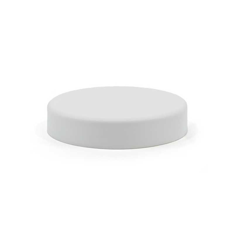 Coperchio per vasetto in plastica, bianco, 200 ml