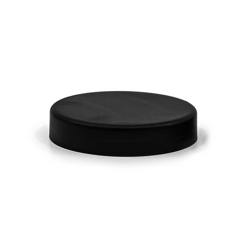 Coperchio per vasetto in plastica, nero, 200 ml