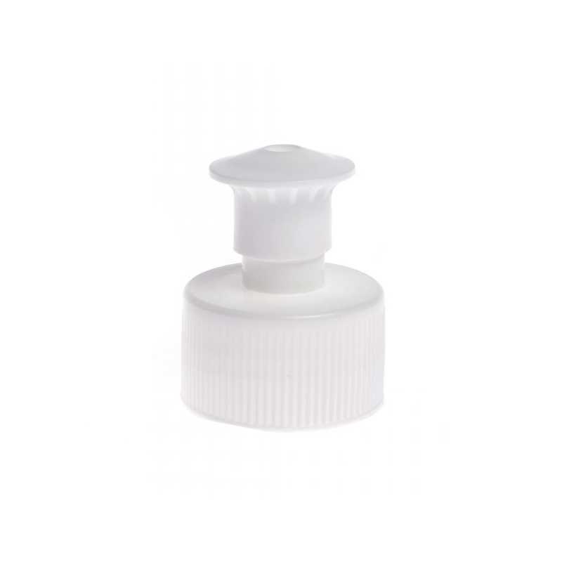 Tappo push-pull plastica bianco 28/410