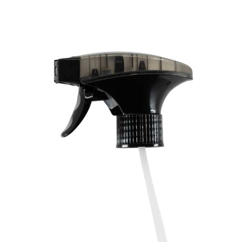 Spruzzatore a grilletto, schiumogeno, plastica, nero, 28/410