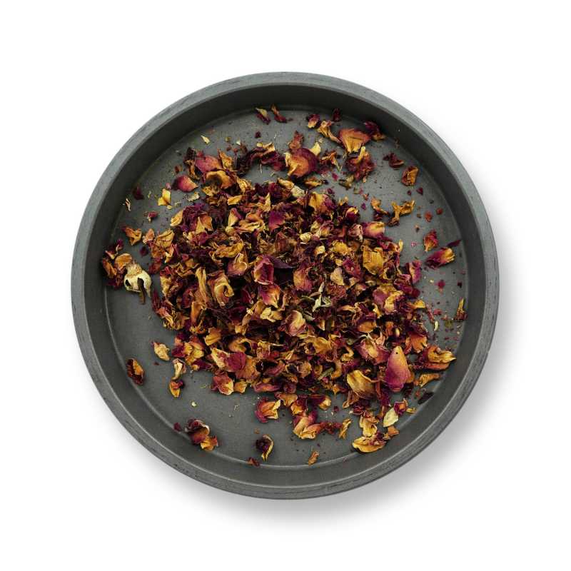Petali di rosa, rossi, 25 g