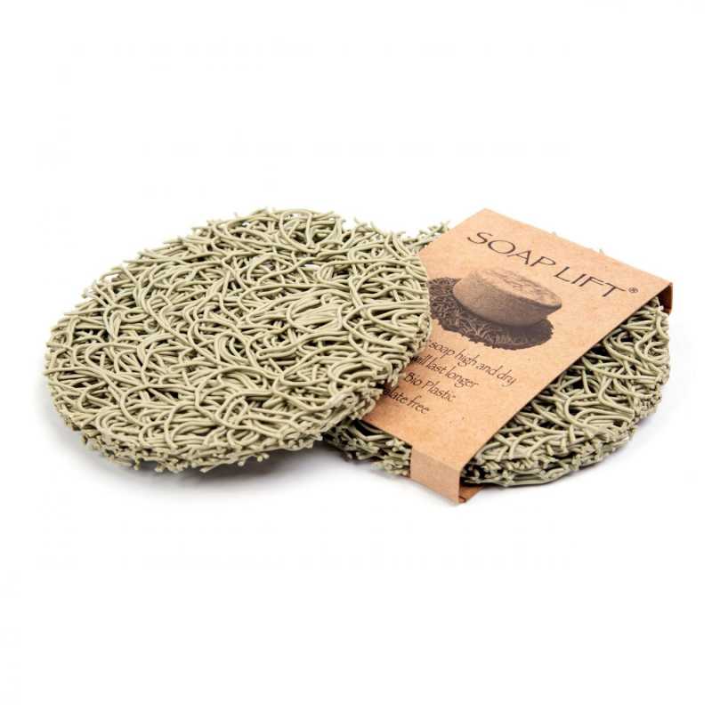 Sapone solido, base Soap Lift, rotonda, verde