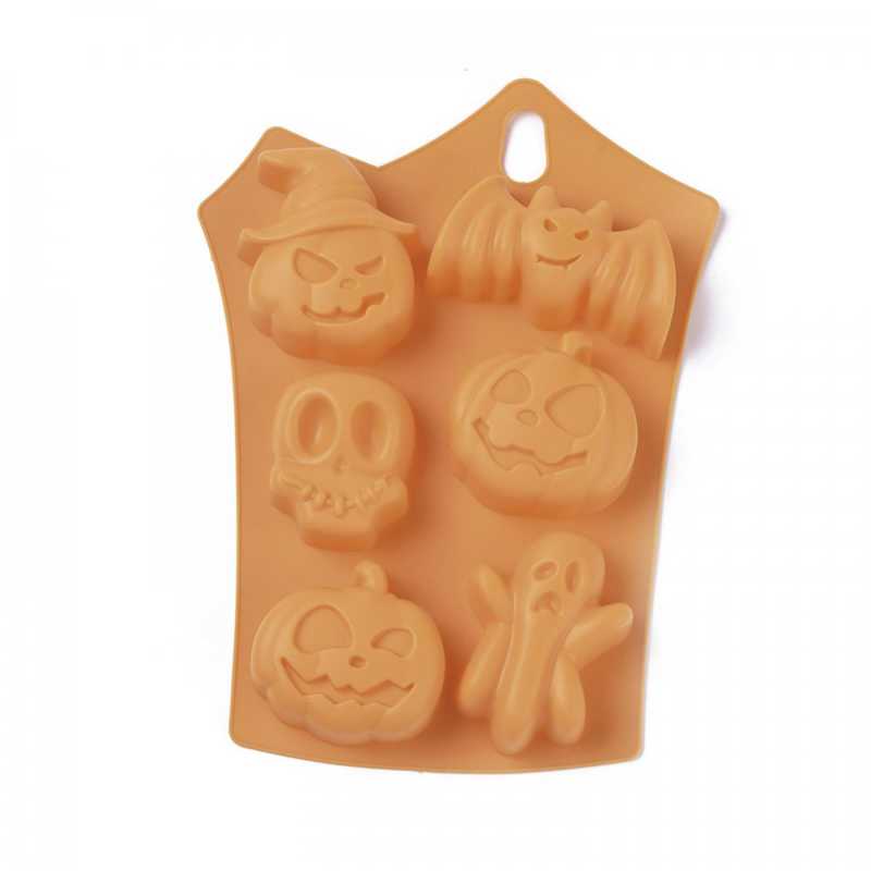 Stampo in silicone, Halloween, 6 cavità