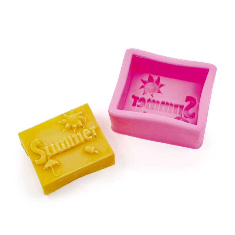 Stampo in silicone per sapone, estate