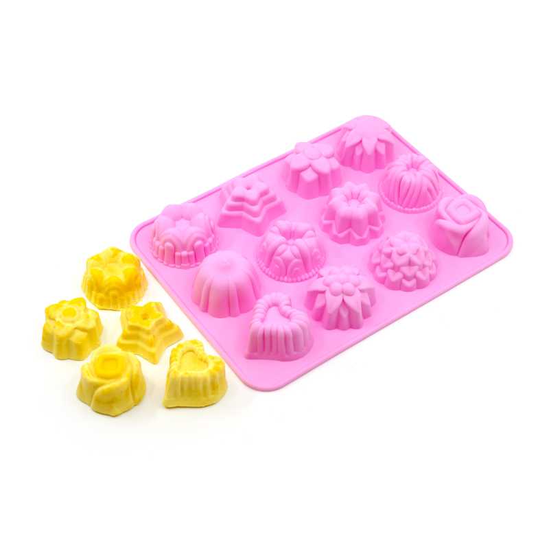 Stampo in silicone, assortito 12 motivi