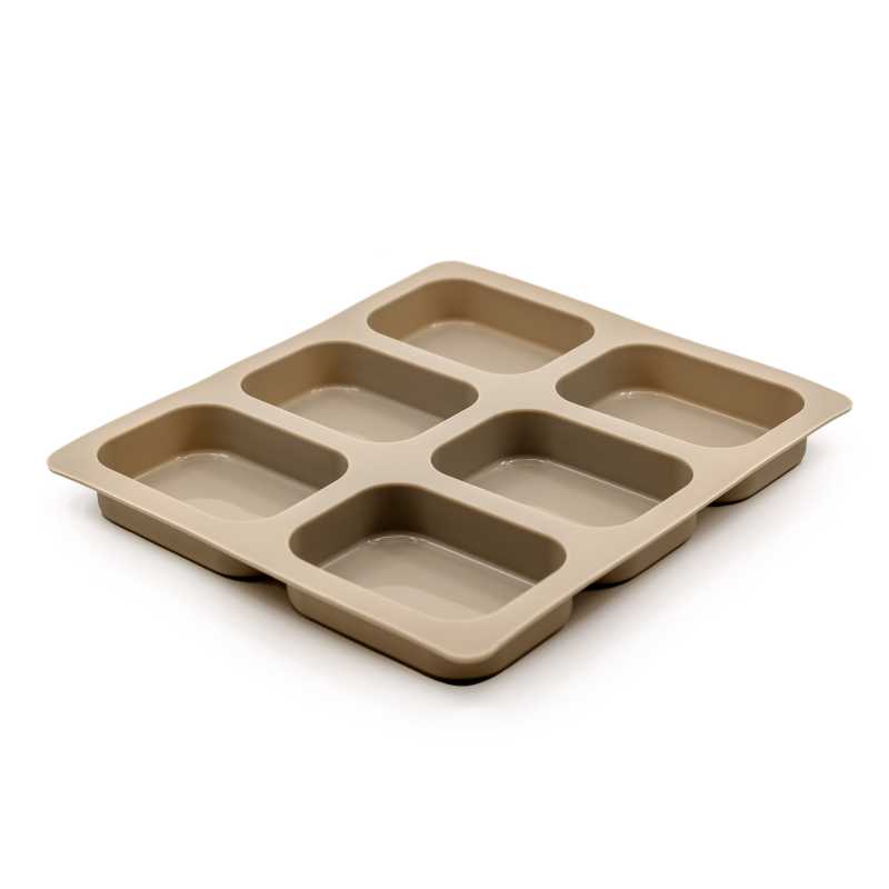 Stampo per sapone, silicone, 6 pezzi