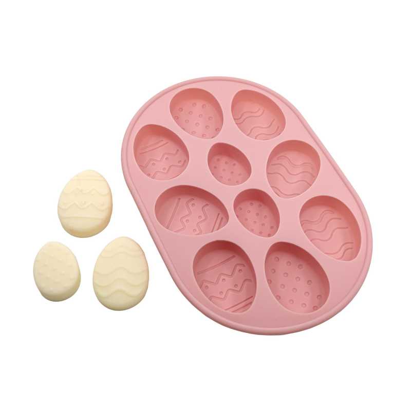 Stampo in silicone per sapone, uova di Pasqua