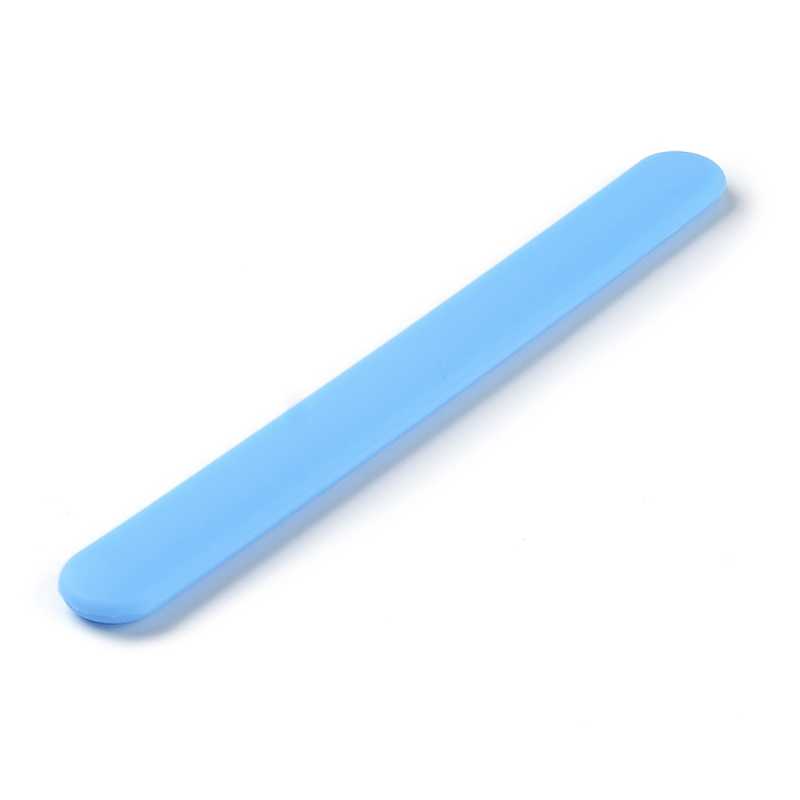 Bacchetta in silicone per miscelare, blu, 16 cm