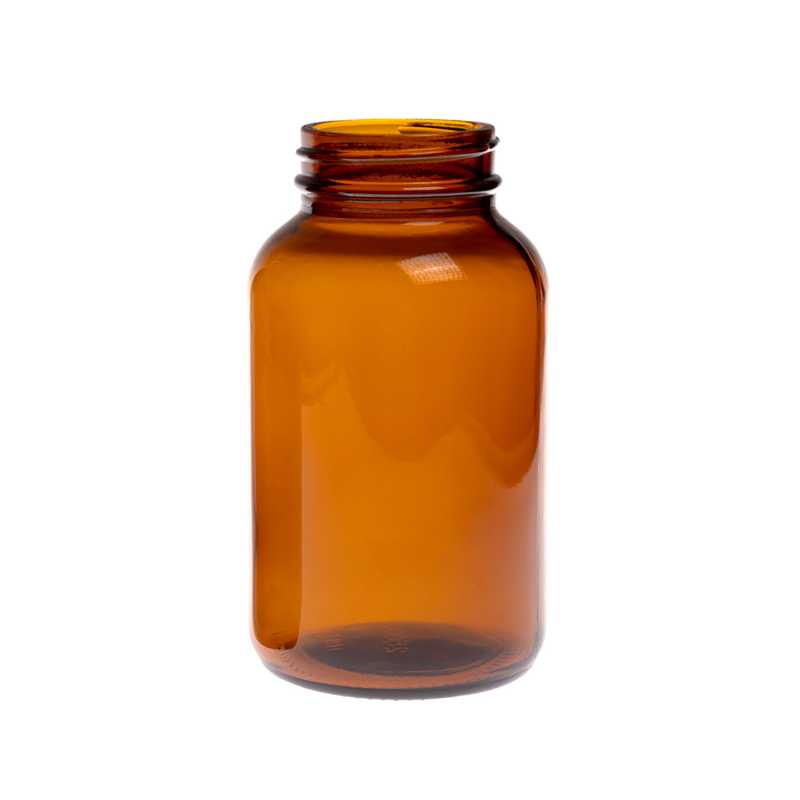 Bottiglia in vetro ambrato, 250 ml