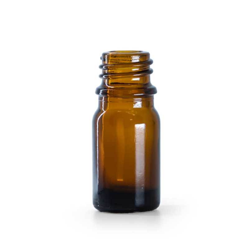 Flacone in vetro ambrato, 5 ml, 255 pz