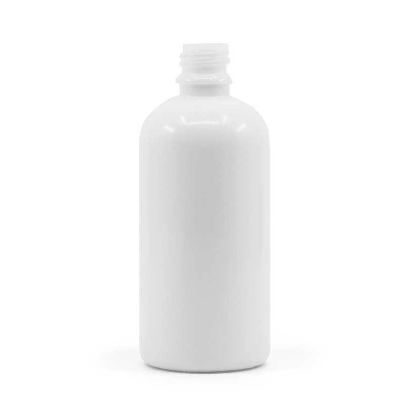 Flacone in vetro, bianco, 100 ml