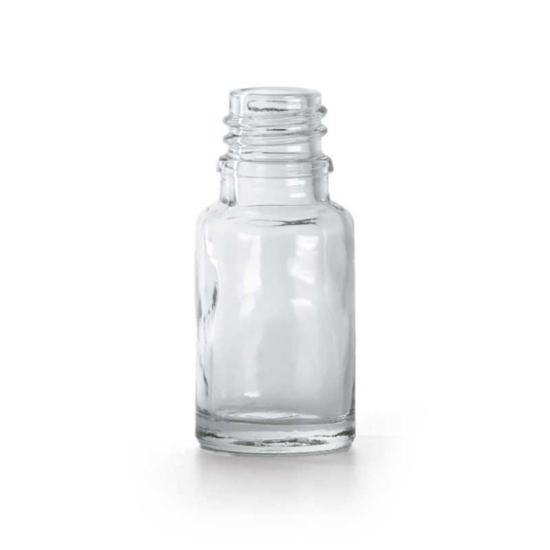 Flaconcino di vetro trasparente, 10 ml, 200 pz