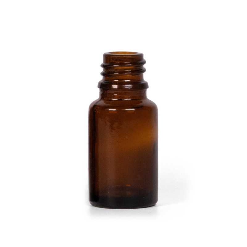 Flacone in vetro ambrato, tipo M, 10 ml