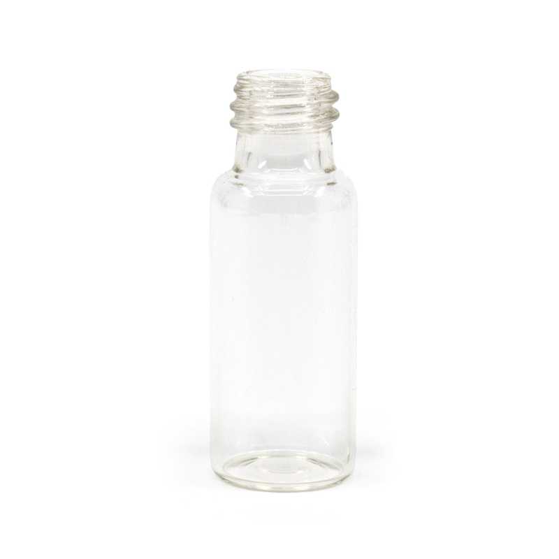 Flacone in vetro, trasparente, 6 ml