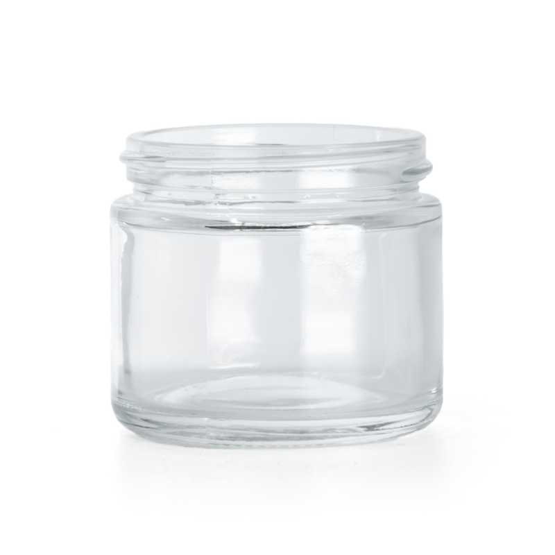 Vasetto di vetro, trasparente, 50 ml