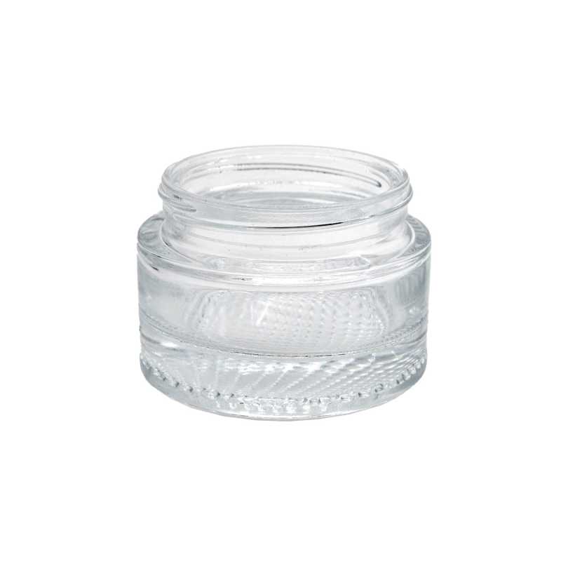 Vasetto, vetro, trasparente, 25 ml