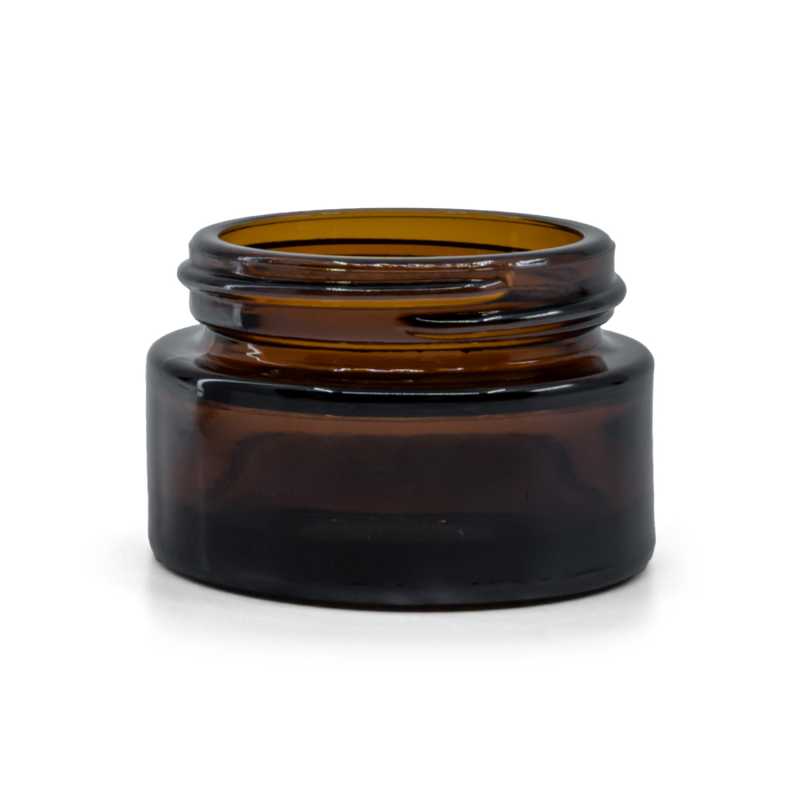 Vaso in vetro, ambra, 15 ml