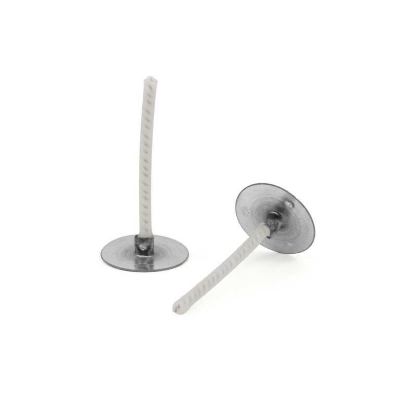 Stoppino per candele tealight, cotone Stabilo 2, 100 pz
