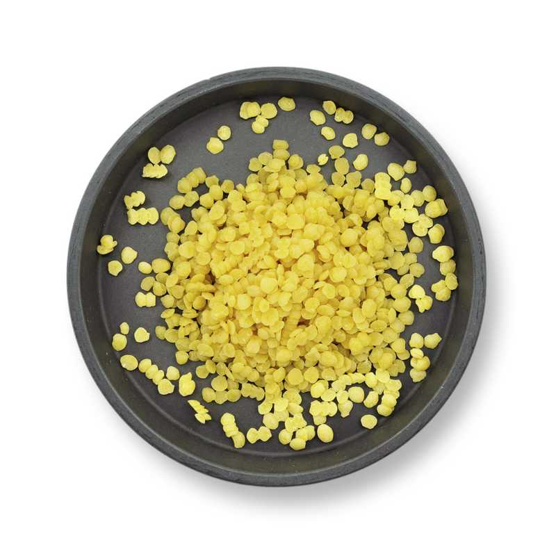 Cera d'api, gialla, perle, 100 g