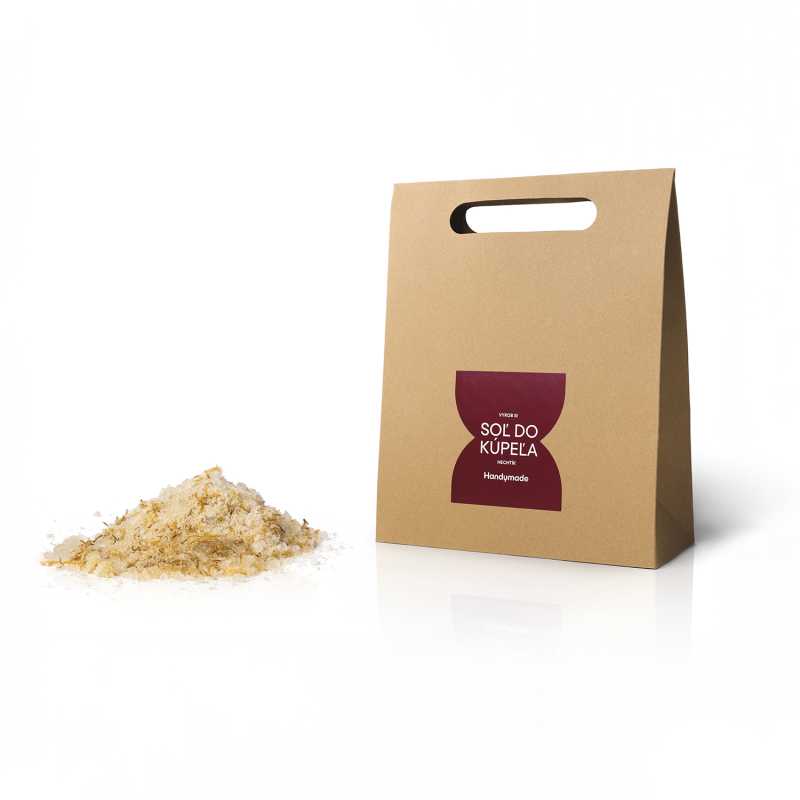 Kit per preparare sale da bagno, calendula