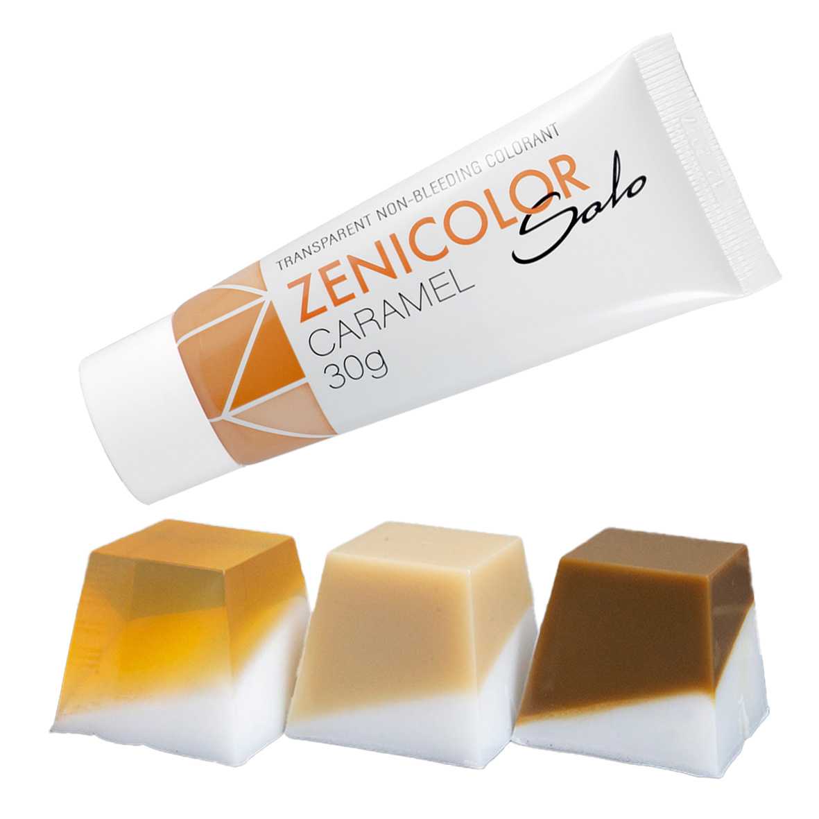Colorante per base di sapone alla glicerina, ZENICOLOR SOLO, caramello, 30 g