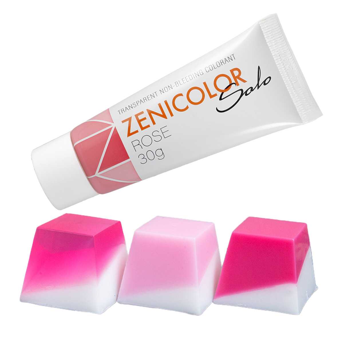 Colorante per base di sapone melt and pour, ZENICOLOR SOLO, rosa, 30 g
